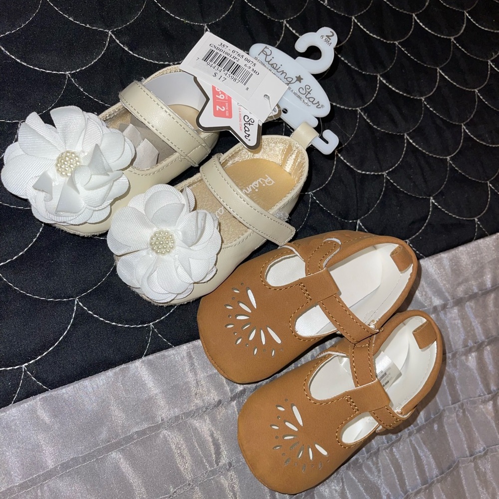 Baby girl shoes size:2
